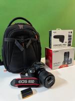 Canon 80D + لنز 18-135 - فول پکیج